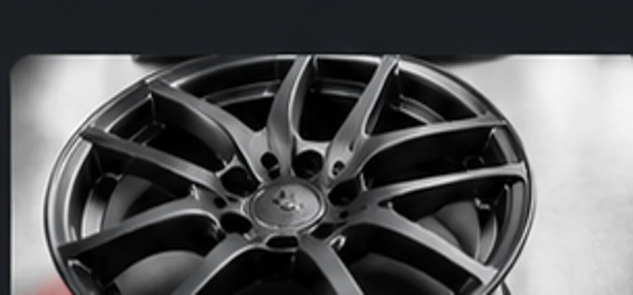 Alloy wheel prepared for powder coating at Powder Beast in Stratford upon Avon